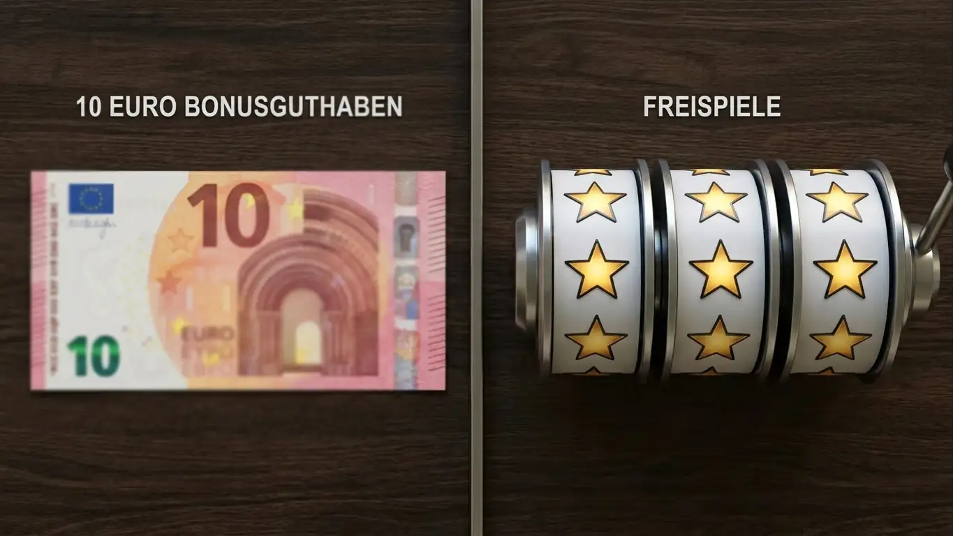 Vergleich von Cash-Bonus und Free-Spins-Strukturen nebeneinander