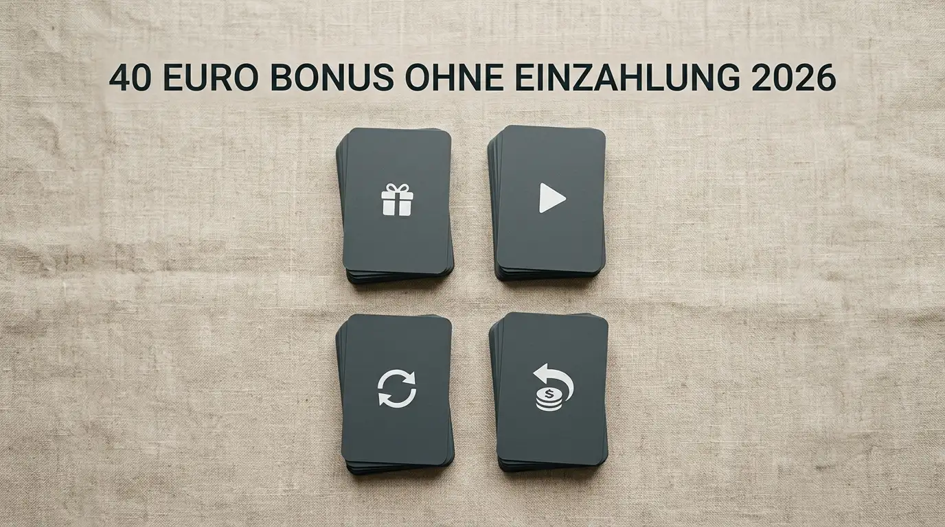 Symbolische Spielchips und Notizbuch für die Trennung von Bonusformen