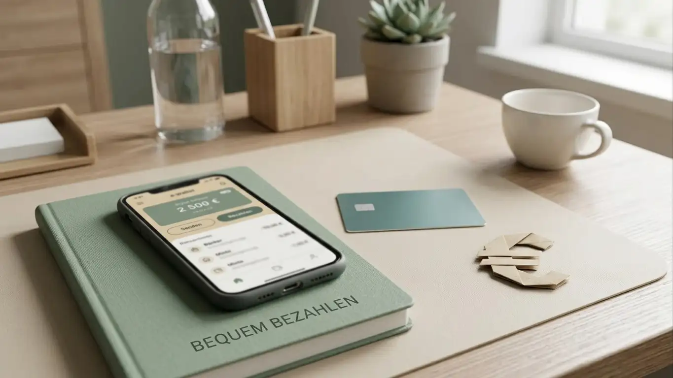 E-Wallet-Symbole und Bankkarte als Offshore-Auszahlungswege für 50-€-Bonusgewinne