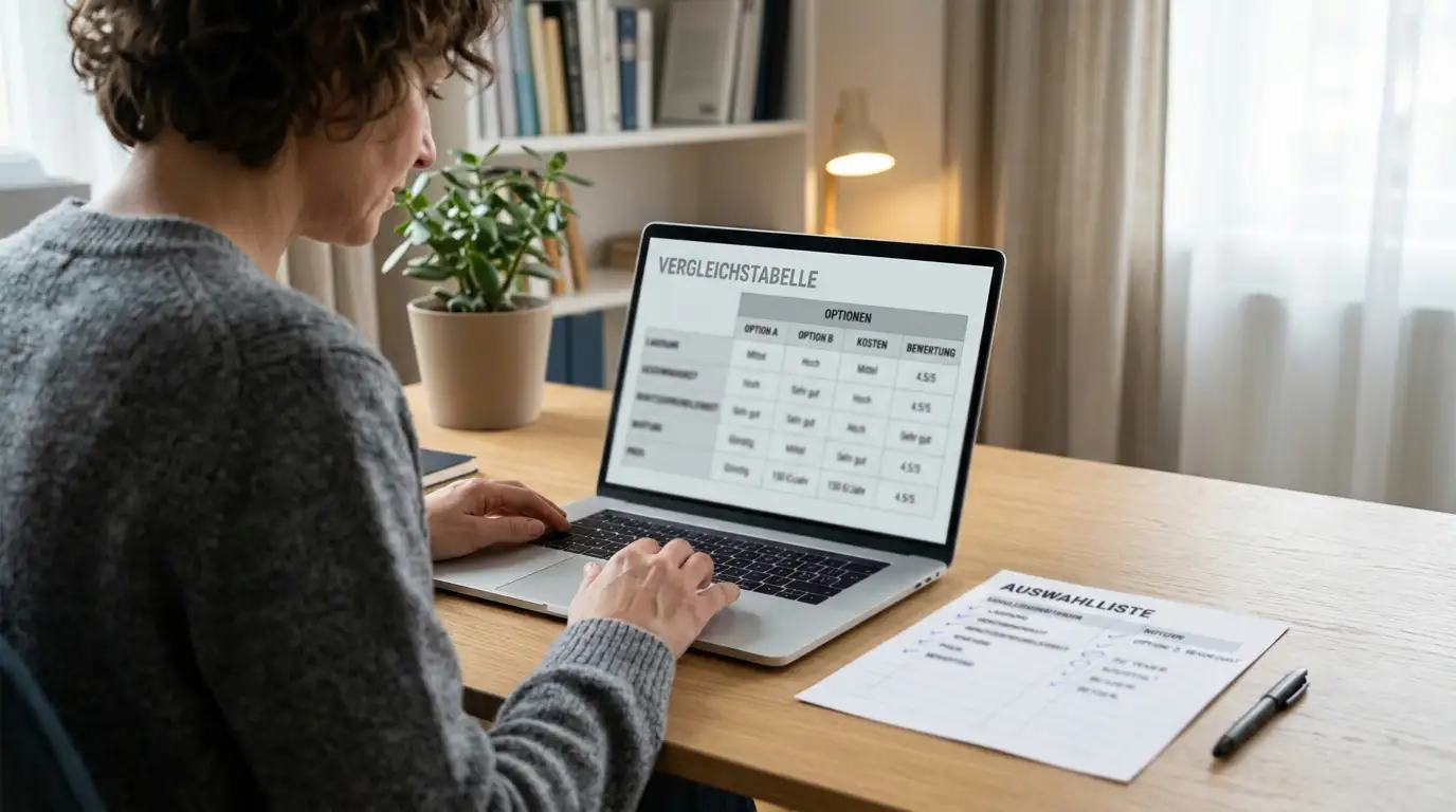 Vergleich von Casino-Anbietern ohne deutsche Limits am Laptop