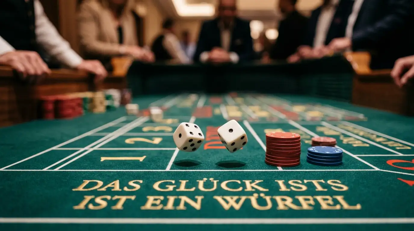 Craps Würfeltisch im Online-Casino für deutsche Spieler 2026