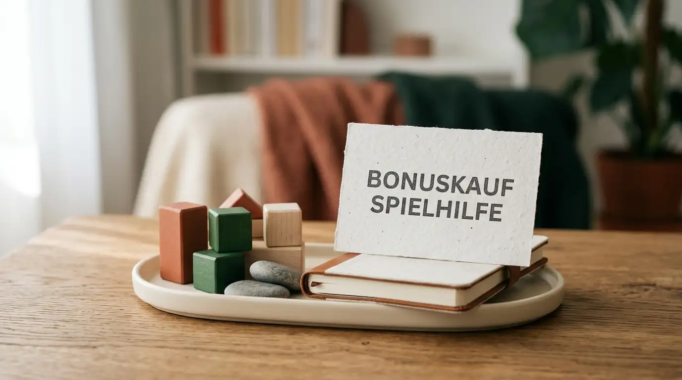 Neutrale Darstellung einer Bonuskauf-Spielhilfe