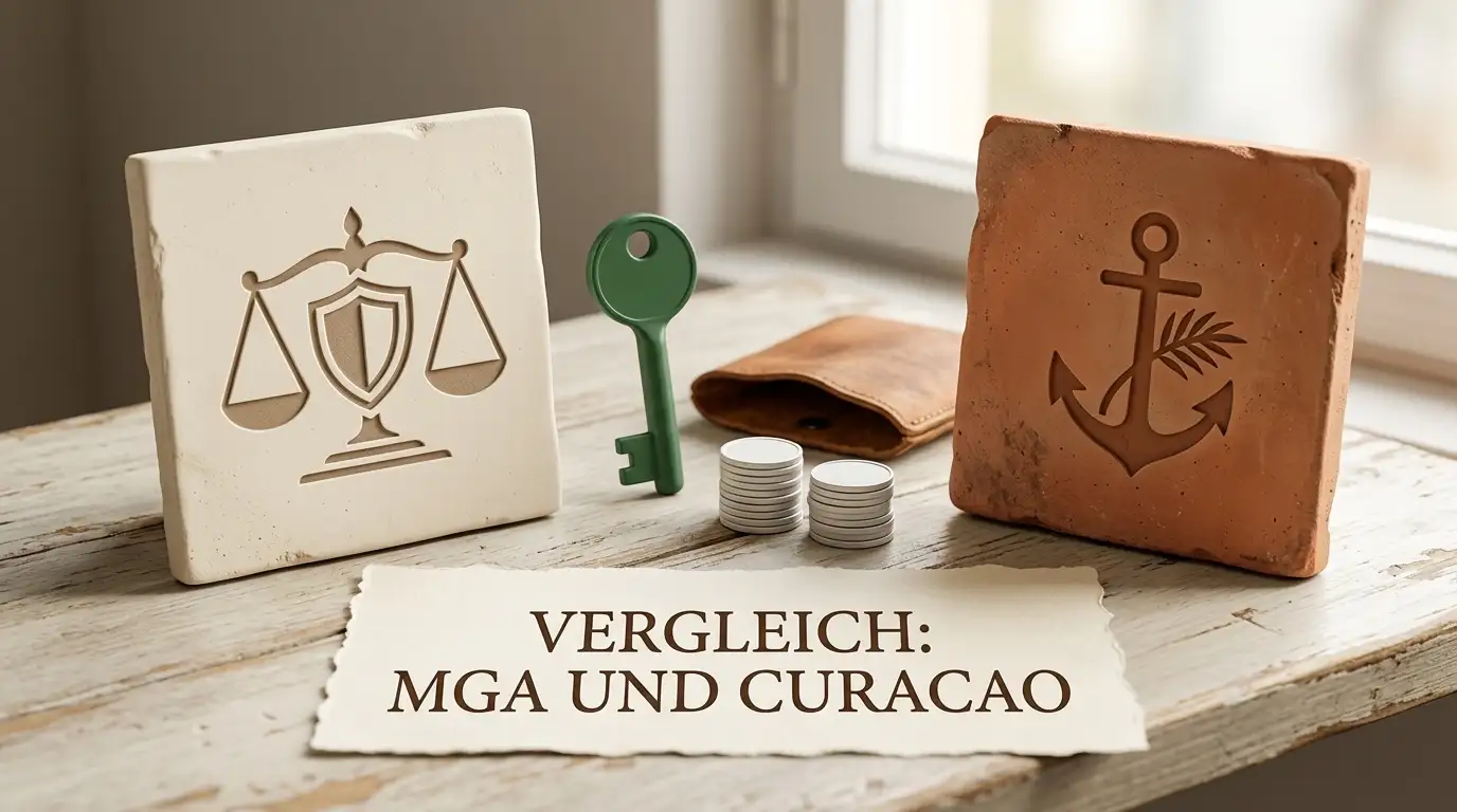 Lizenzurkunde und regulatorische Dokumente für Online-Casino-Betrieb