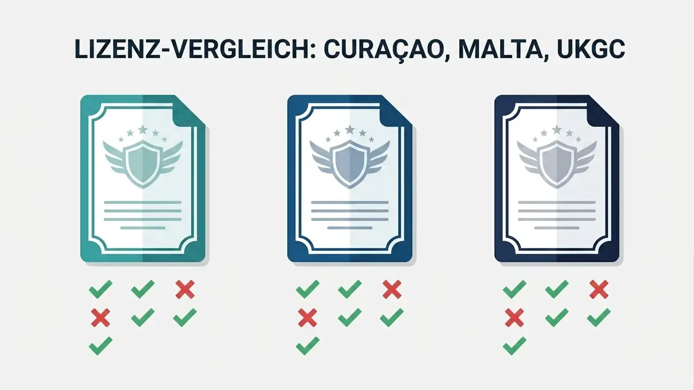 Curaçao Gaming Authority Lizenzprüfung — Register und Vergleich mit MGA