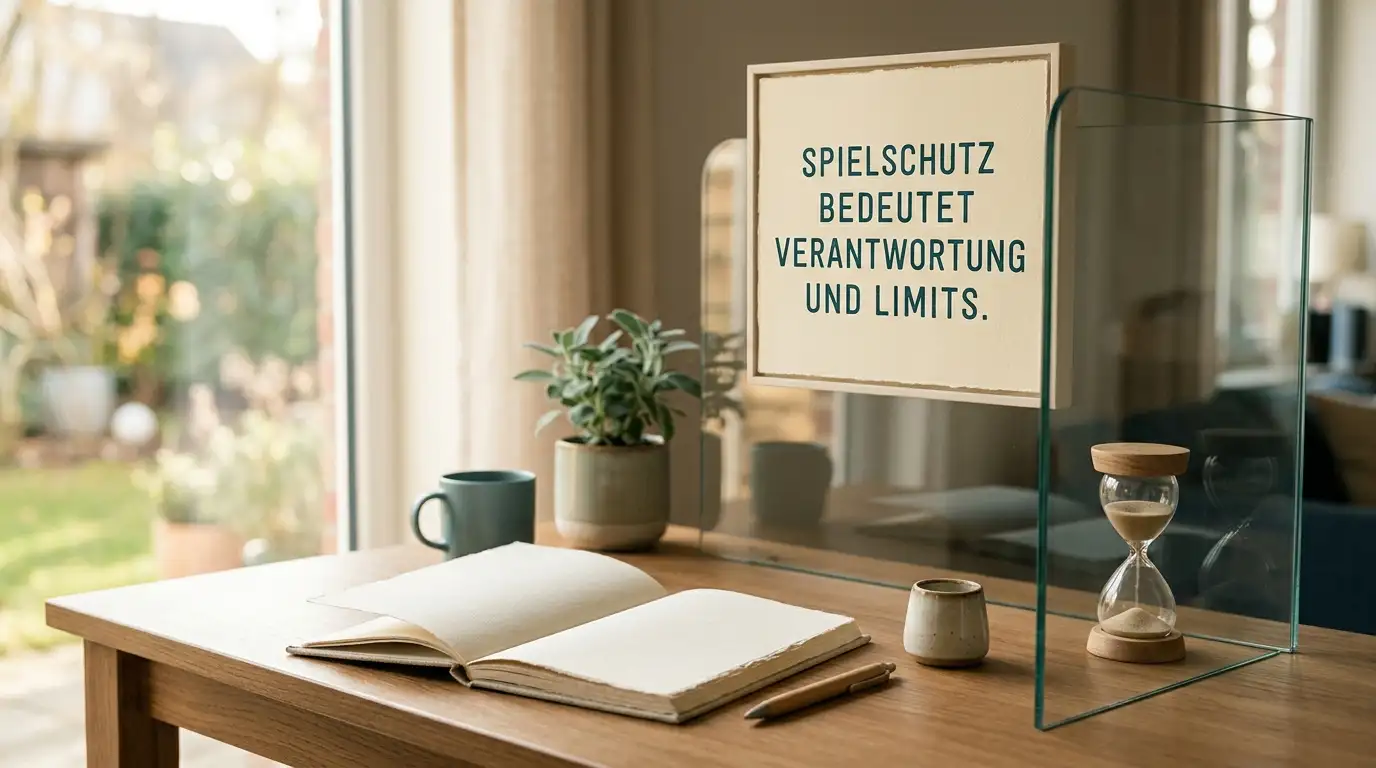 Neutrale deutsche Online-Spielschutzoberfläche