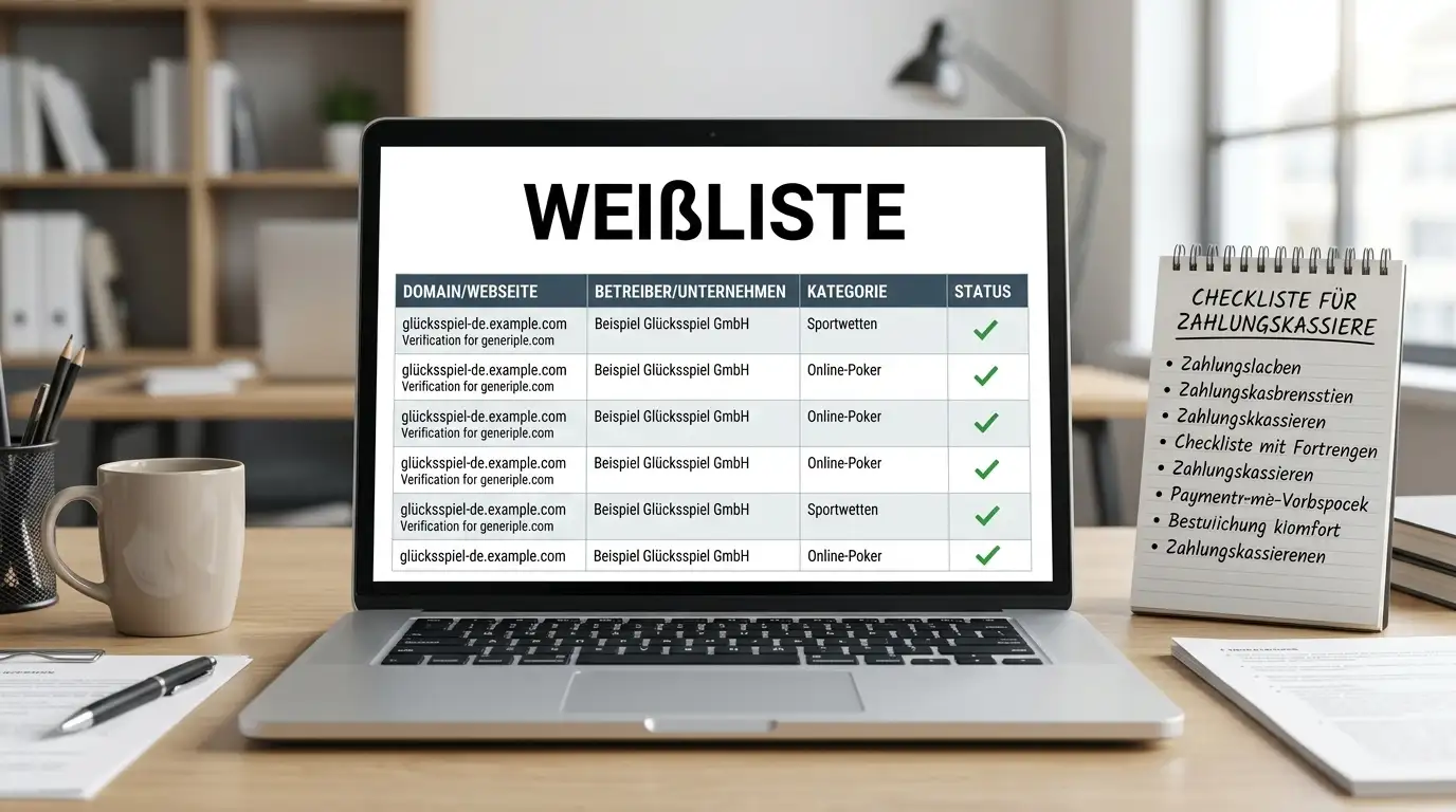 GGL-Whitelist und aktuelle Kasse