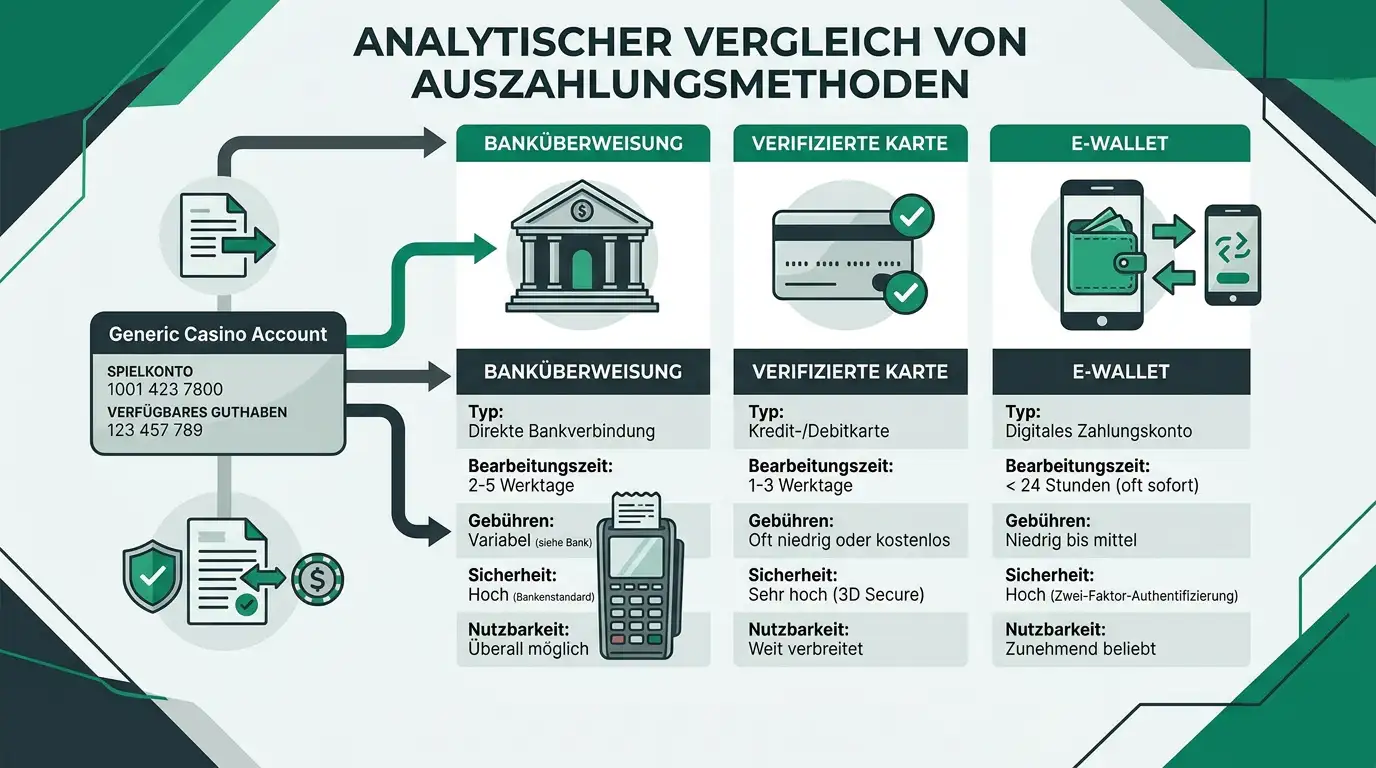 Auszahlung über alternative Zahlungswege