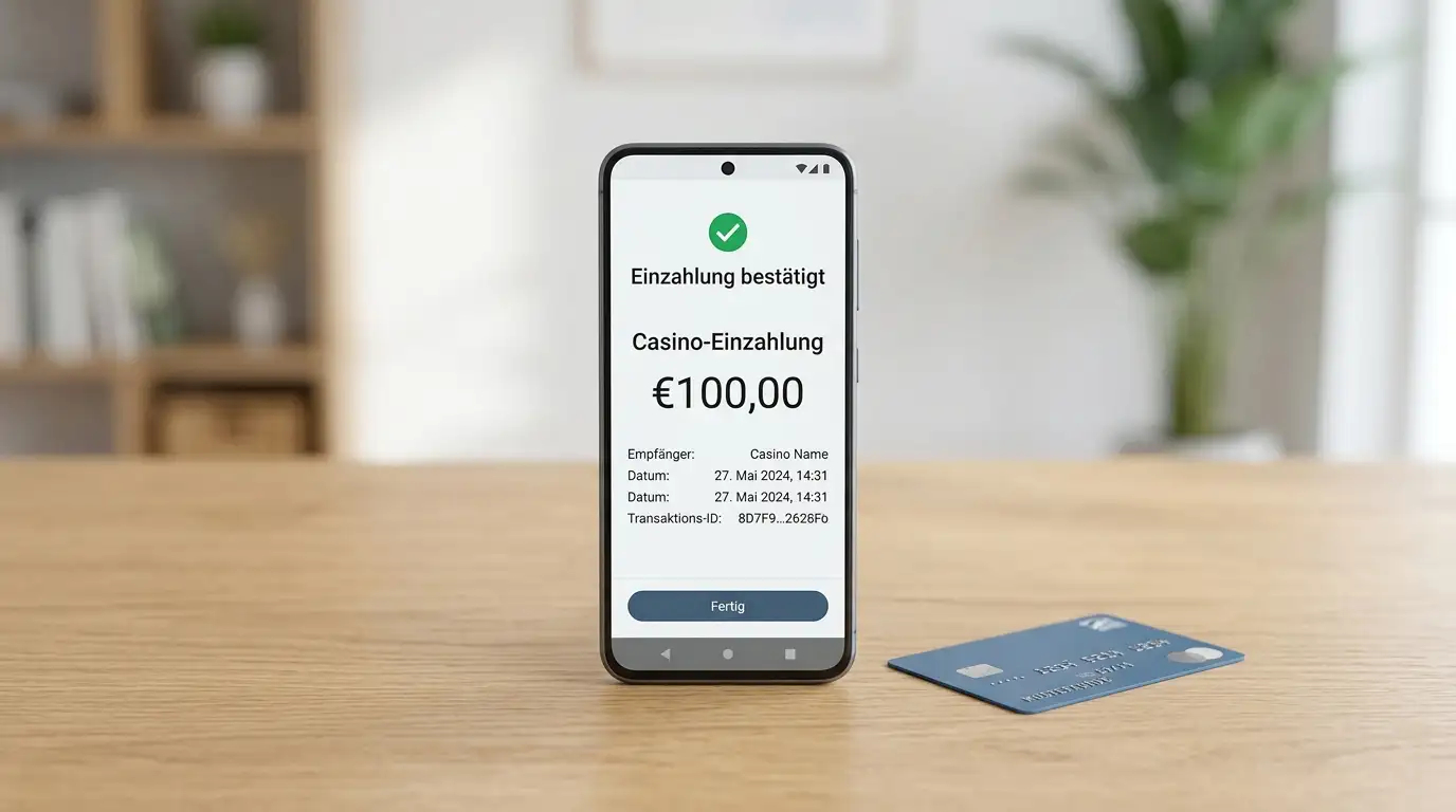 Google-Pay-Einzahlung auf dem Smartphone