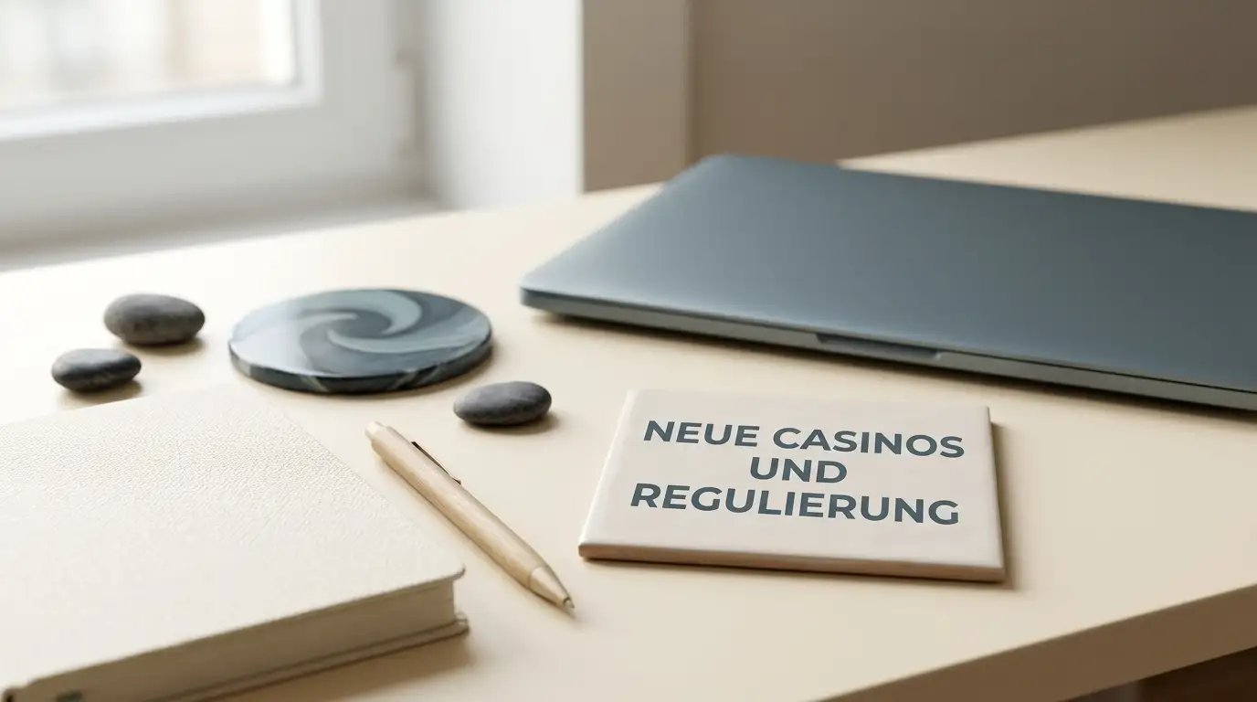 Kalender und Notizbuch für neue Casino-Planung