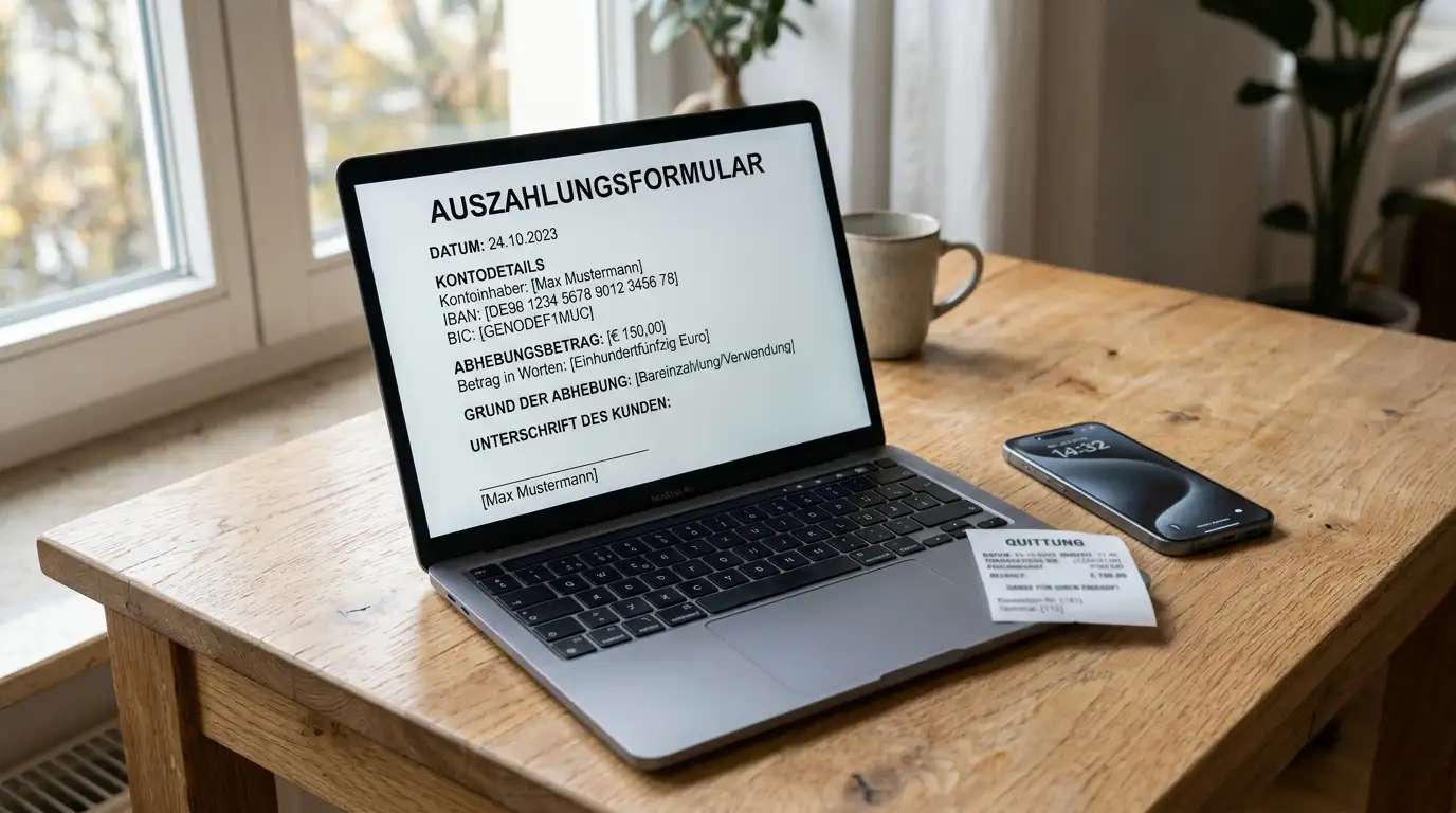 Auszahlung nach Paysafecard-Einzahlung