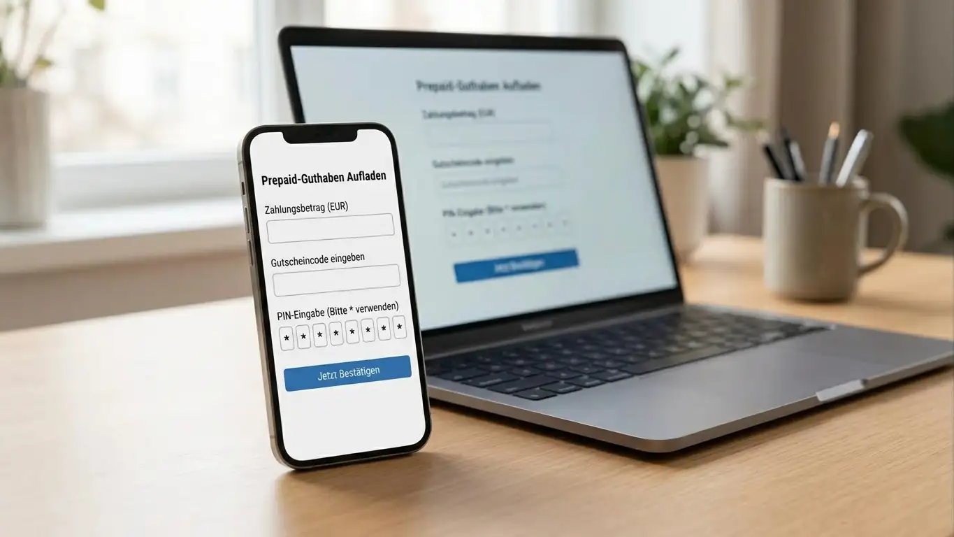 Paysafecard-Code in der Casino-Kasse