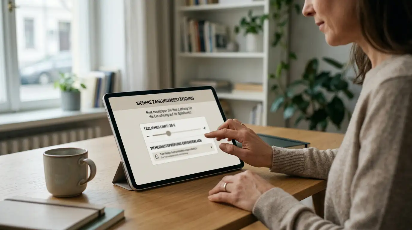 Sicherer Support bei einer PostFinance-Transaktion