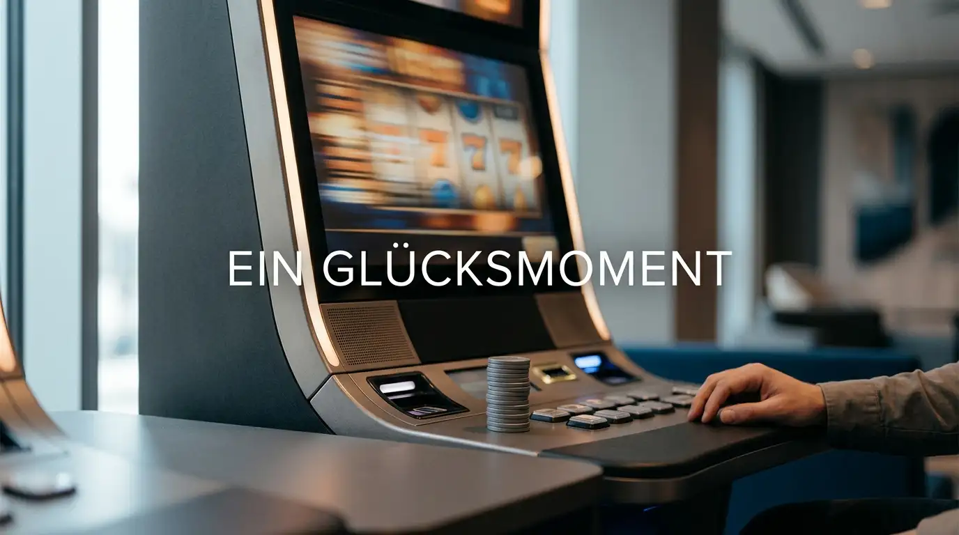 Spielautomat mit niedrigem Cent-Einsatz auf einem Bildschirm in Deutschland