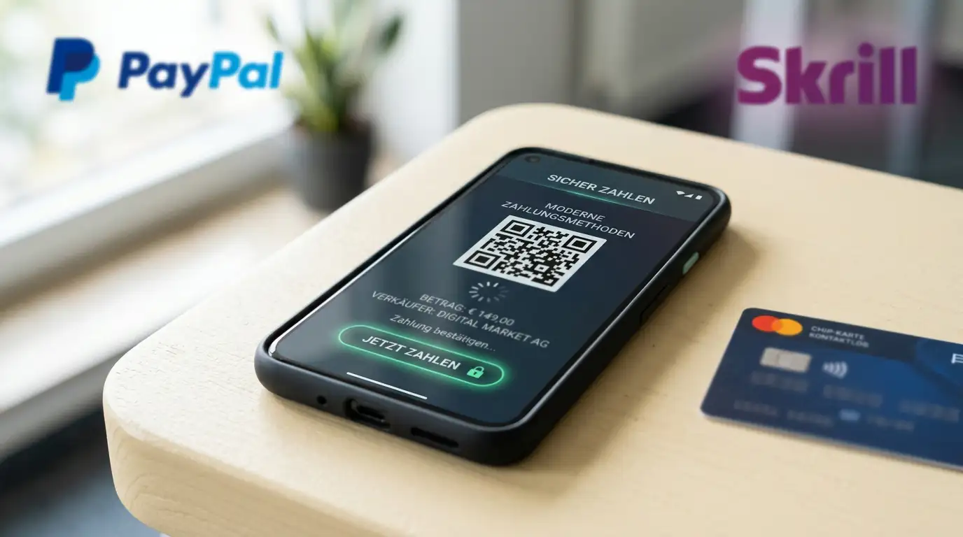 Zahlungsmethoden für Echtgeld-Casinos: PayPal, Paysafecard, E-Wallets im Überblick